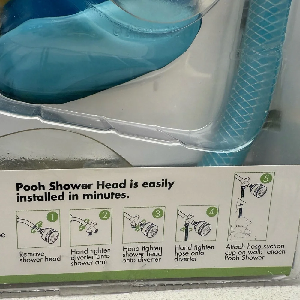 Vintage Disney Winnie the Pooh 100 Acre Shower Head 2001